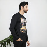 Men's Full Sleeves T-Shirt - Black, Men's T-Shirts & Polos, Chase Value, Chase Value