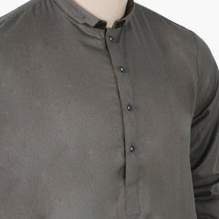 Eminent Men's Trim Fit Kurta Pajama - Mid Grey, Men's Shalwar Kameez, Eminent, Chase Value