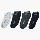 Men's 4Pcs Ankle Socks - Multi Color, Men's Socks, Chase Value, Chase Value