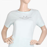 Women's Half Sleeves Knitted Suit - Cyan, Women Night Suit, Chase Value, Chase Value