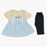 Girls Tights Suit - Light Blue, Girls Shalwar Kameez, Chase Value, Chase Value