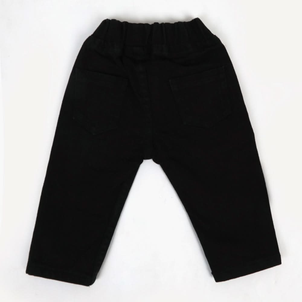 Newborn Boys Denim Pant - Black, Newborn Boys Shorts & Pants, Chase Value, Chase Value