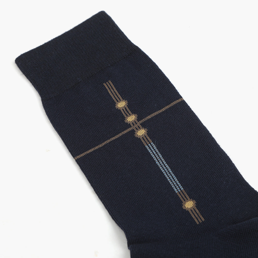 Eminent Men's Lycra Socks - Navy Blue, Men's Socks, Eminent, Chase Value