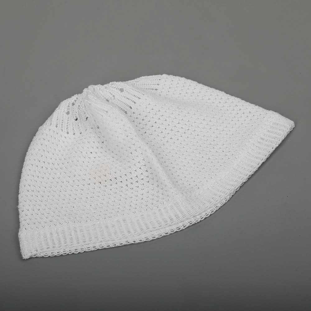 Prayer Cap (Namaz Cap) - White, Men's Caps & Hats, Chase Value, Chase Value