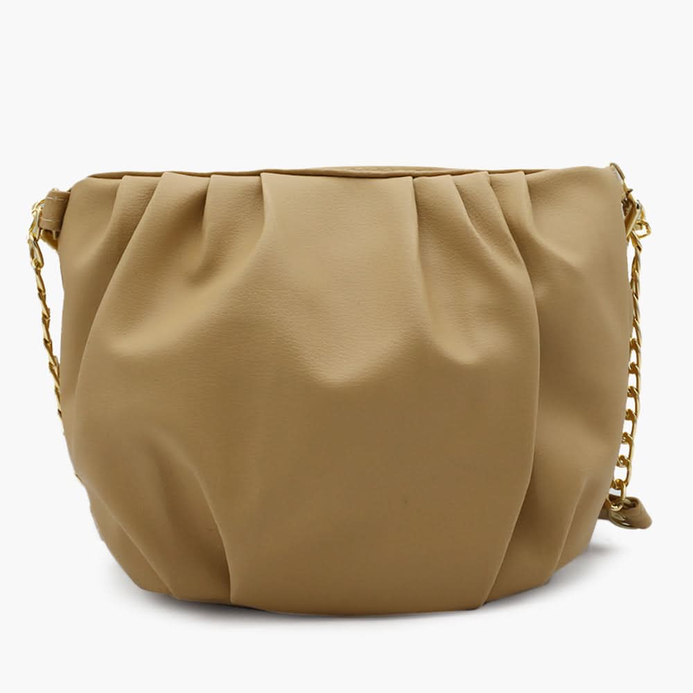Women's Shoulder Bag - Light Brown, Women Bags, Chase Value, Chase Value