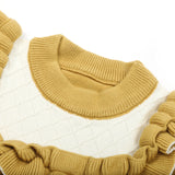 Girls Full Sleeves Sweater - Mustard, Girls Sweaters, Chase Value, Chase Value