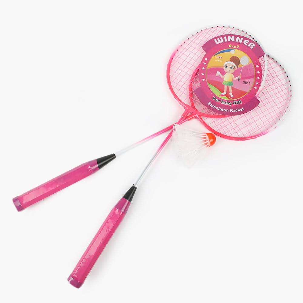 Badminton Racket Junior Cover 2Pcs - Pink, Sports, Chase Value, Chase Value