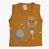 Newborn Boys Half Sleeves T-Shirt - Mustard, Newborn Boys Shirts & T-Shirts, Chase Value, Chase Value
