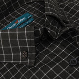 Men's Formal Check Shirt - Black, Men's Shirts, Chase Value, Chase Value