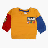 Newborn Boys Full Sleeves T-Shirt - Yellow, Newborn Boys Winterwear, Chase Value, Chase Value