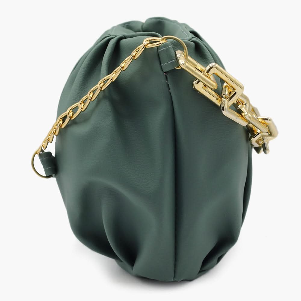 Women's Shoulder Bag - Dark Green, Women Bags, Chase Value, Chase Value