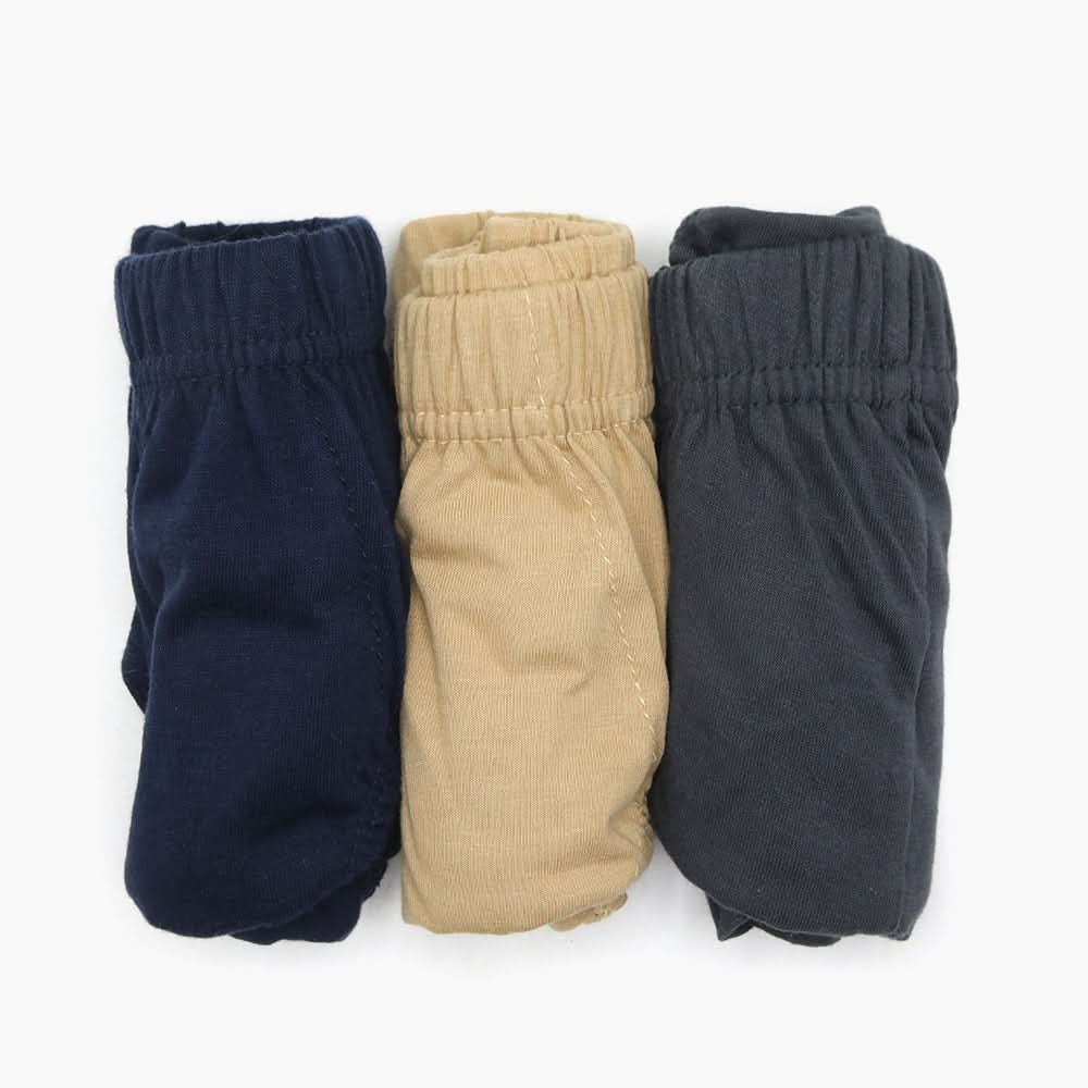 Men's Knit Line 3 Pcs Economy Underwear - Multi, Men's Underwear, Knit Line, Chase Value