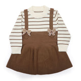 Girls Full Sleeves Sweater - Brown, Girls Sweaters, Chase Value, Chase Value
