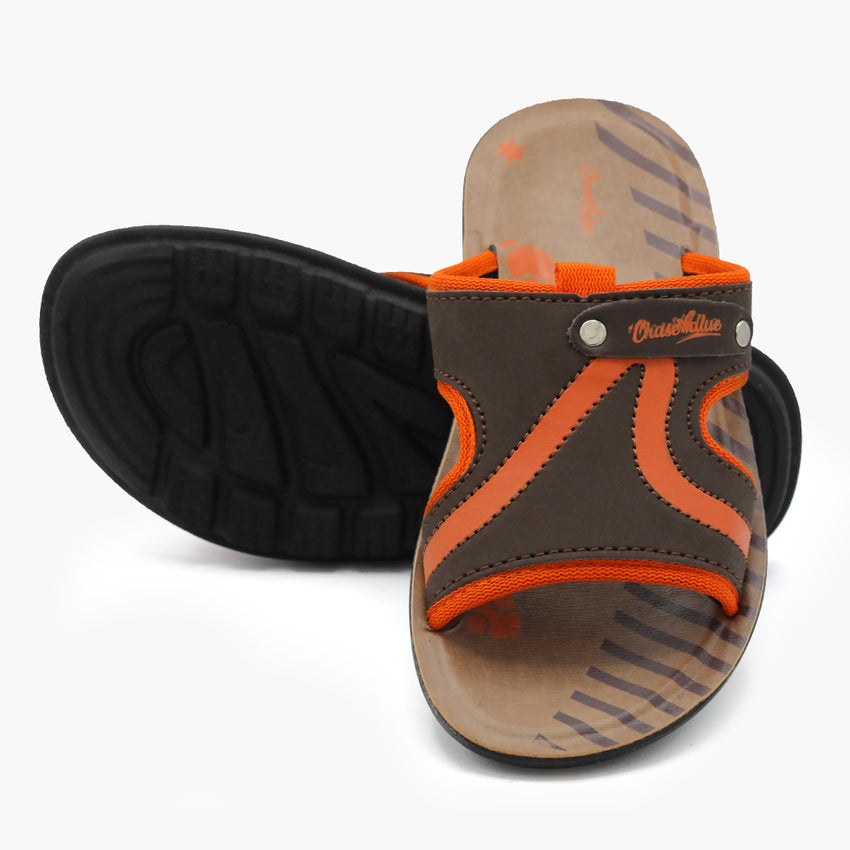 Boys Slipper - Brown, Boys Slippers, Chase Value, Chase Value