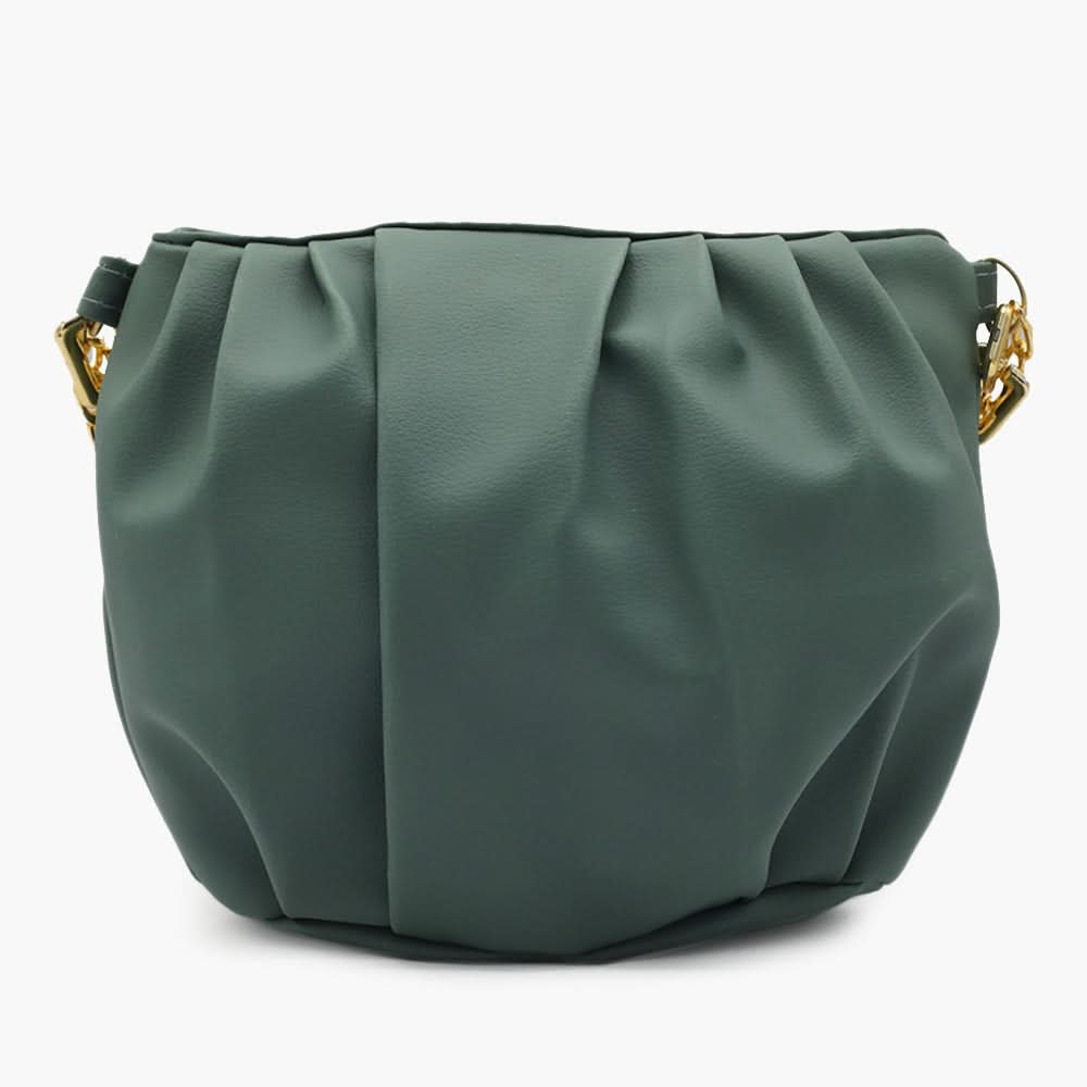 Women's Shoulder Bag - Dark Green, Women Bags, Chase Value, Chase Value
