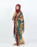 Valuable Women's Printed 3 Pcs Suit