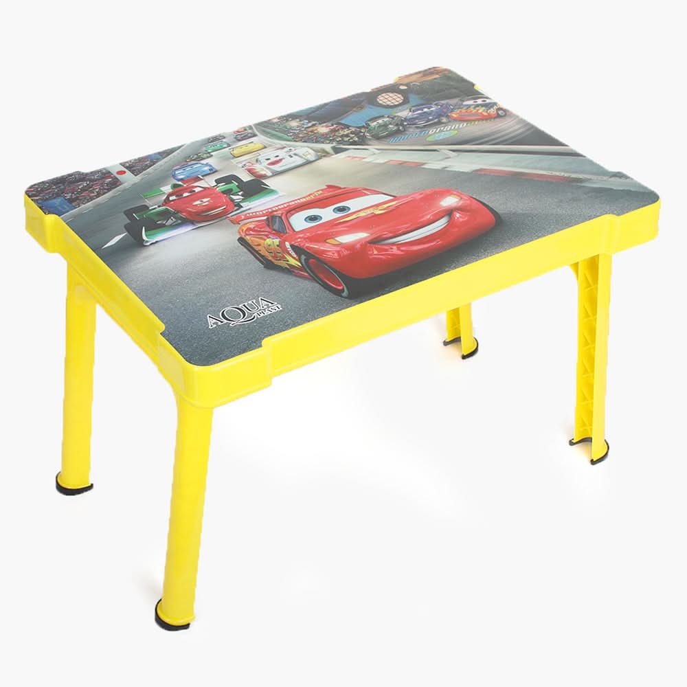 Kids Folding Table - Yellow, Educational Toys, Chase Value, Chase Value