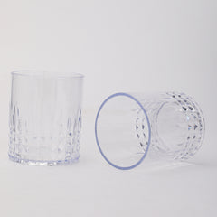 Sprinkle Glass 2 Pcs Set - White