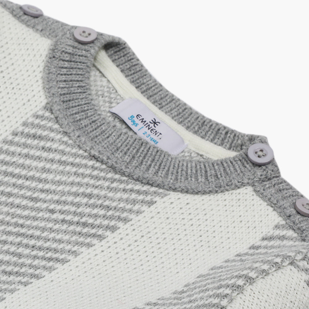 Eminent Boys Crew Neck Sweater - Grey, Boys Sweaters, Eminent, Chase Value