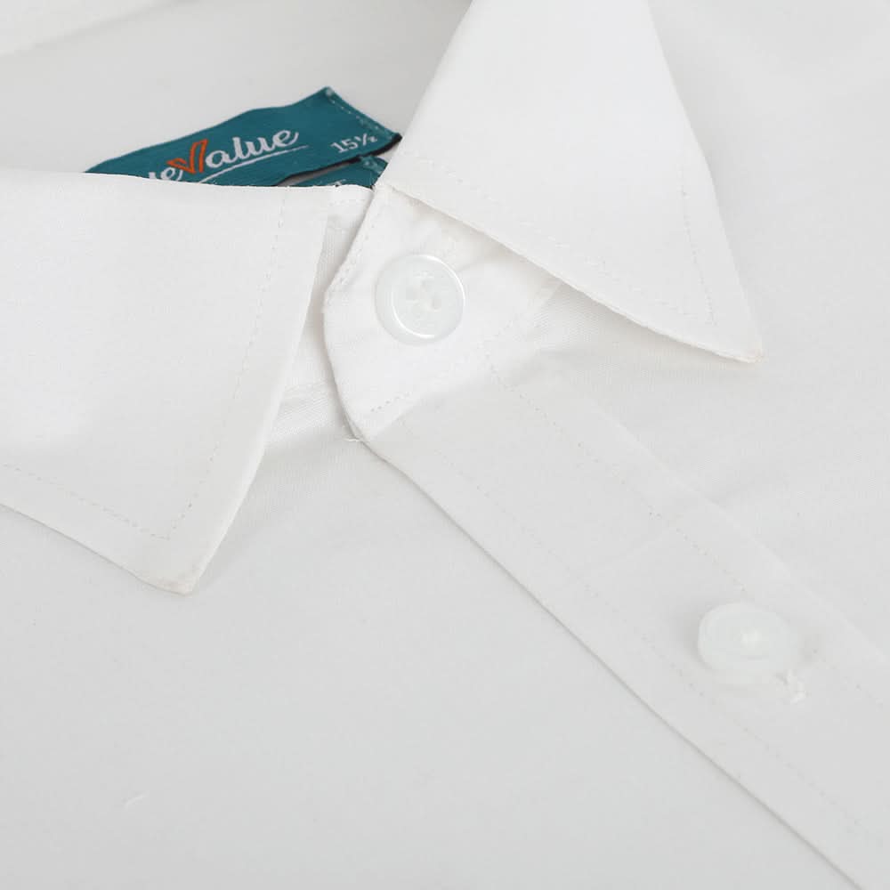 Men's Formal Shirt - White, Men's Shirts, Chase Value, Chase Value