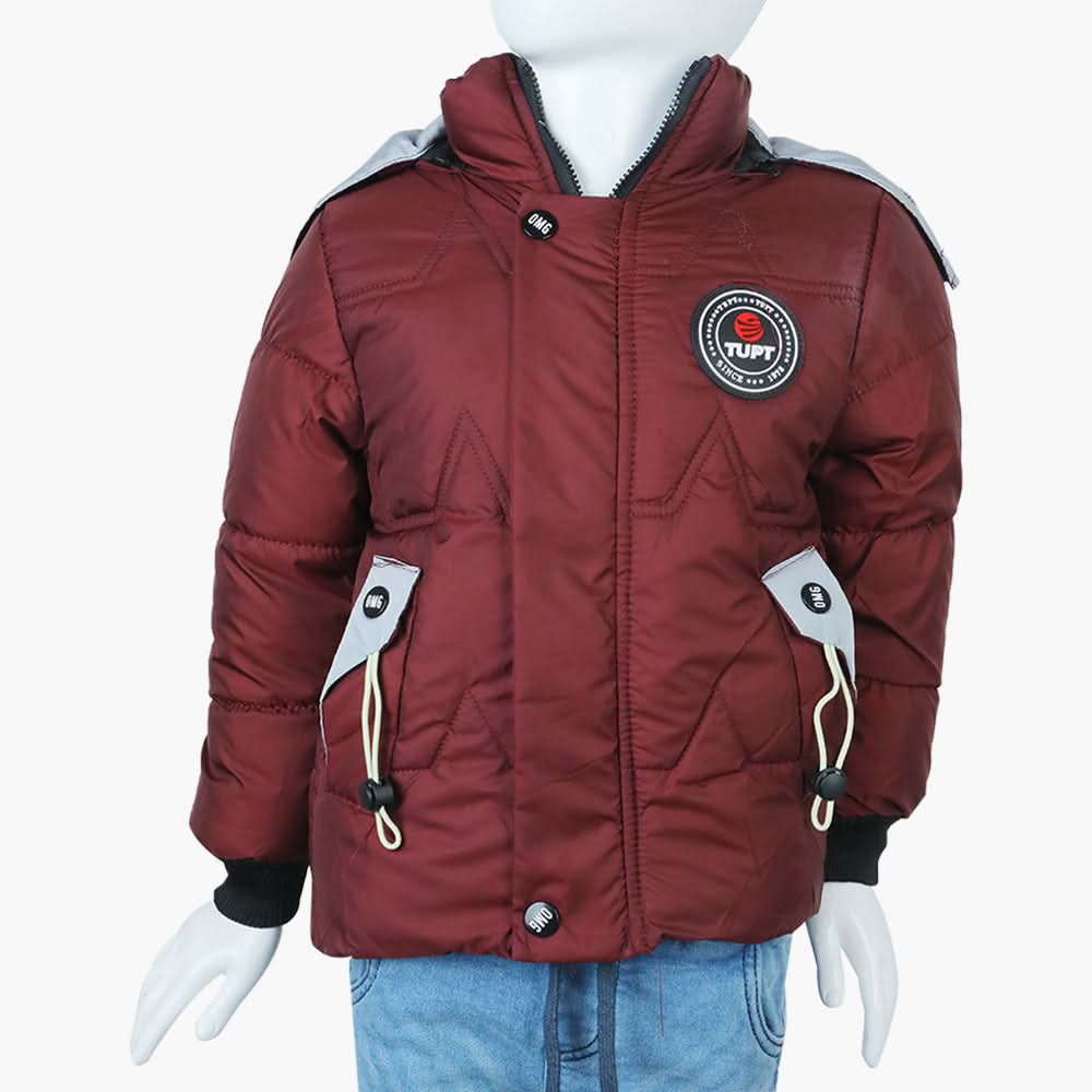 Boys Jacket - Maroon, Boys Jackets & Blazers, Chase Value, Chase Value