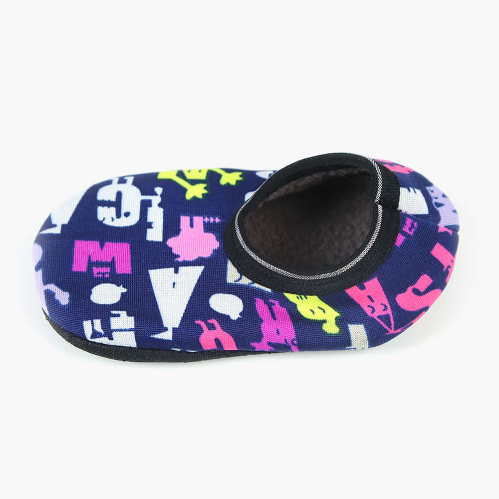 Kids Velvet Sock - Multi Color, Girls Socks, Chase Value, Chase Value
