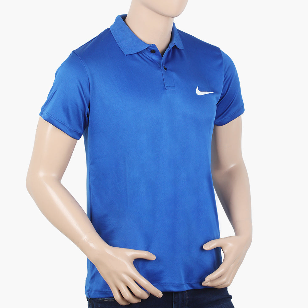 Men's Half Sleeves Polo T-Shirt - Royal Blue, Men's T-Shirts & Polos, Chase Value, Chase Value