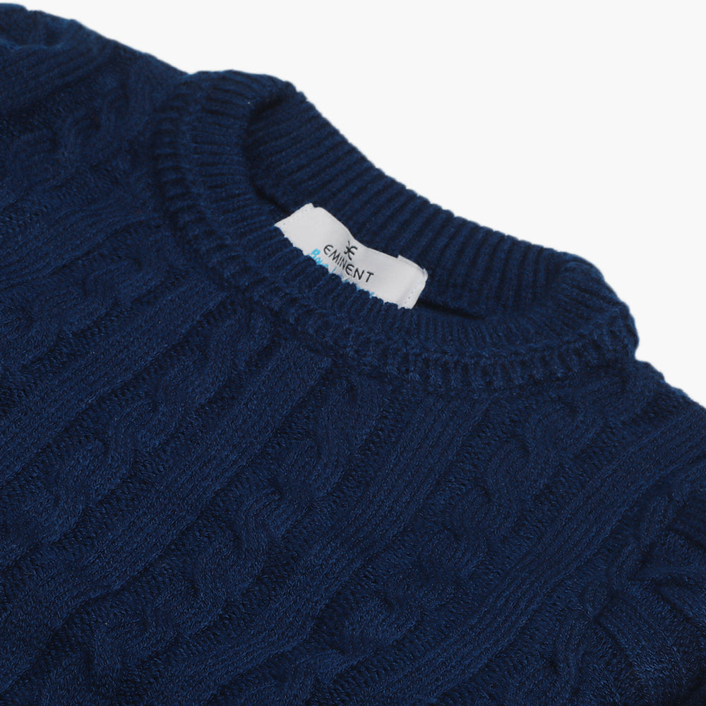 Eminent Boys Crew Neck Sweater - Blue, Boys Sweaters, Eminent, Chase Value