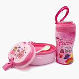 Water Bottle with Lunch Box - Pink, Tiffin Boxes & Bottles, Chase Value, Chase Value