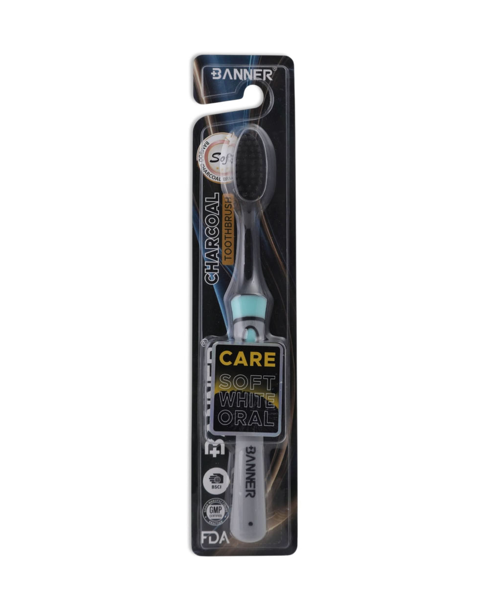 Tooth Brush - Black & Cyan, Oral Care, Chase Value, Chase Value