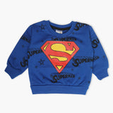 Newborn Boys Full Sleeves T-Shirt - Blue, Newborn Boys Winterwear, Chase Value, Chase Value