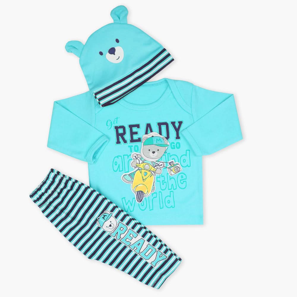 Newborn Boys Suits - Sea Green, Newborn Boys Sets & Suits, Chase Value, Chase Value