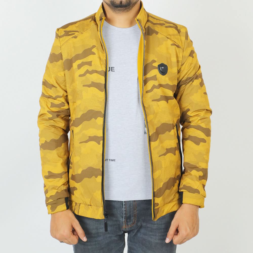 Men's Reversible Jacket - Mustard/Yellow, Men's Jackets & Hoodies, Chase Value, Chase Value