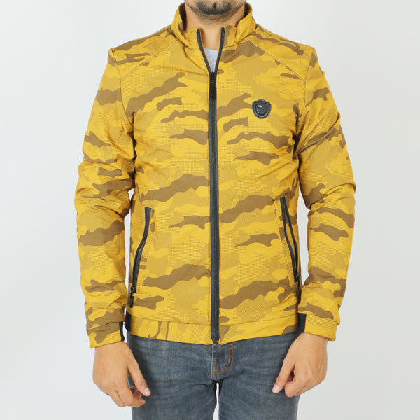 Men's Reversible Jacket - Mustard/Yellow