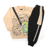Boys Pajama Suit - Fawn, Boys Sets & Suits, Chase Value, Chase Value
