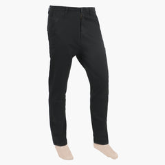 Eminent Men's Cotton Chinos Pant - Black