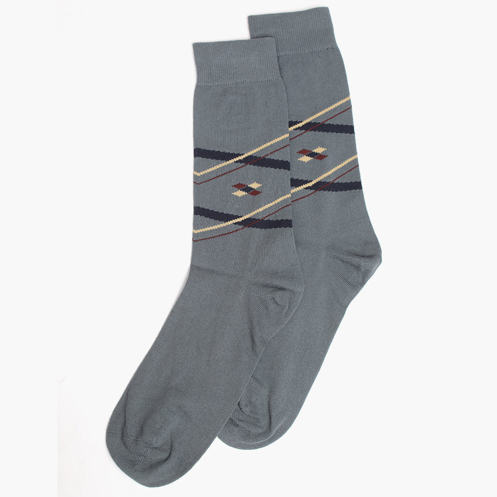 Eminent Men's Cotton Socks - Grey, Men's Socks, Eminent, Chase Value