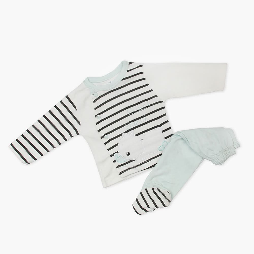 Newborn Boys Suit - Cyan, Newborn Boys Sets & Suits, Chase Value, Chase Value