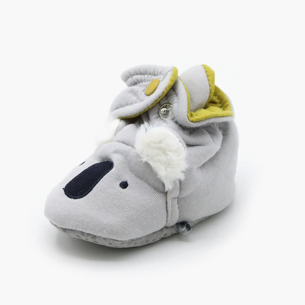 Valuables Infants Fancy Booties - Grey, Newborn Caps, Shoes & Socks, Chase value, Chase Value