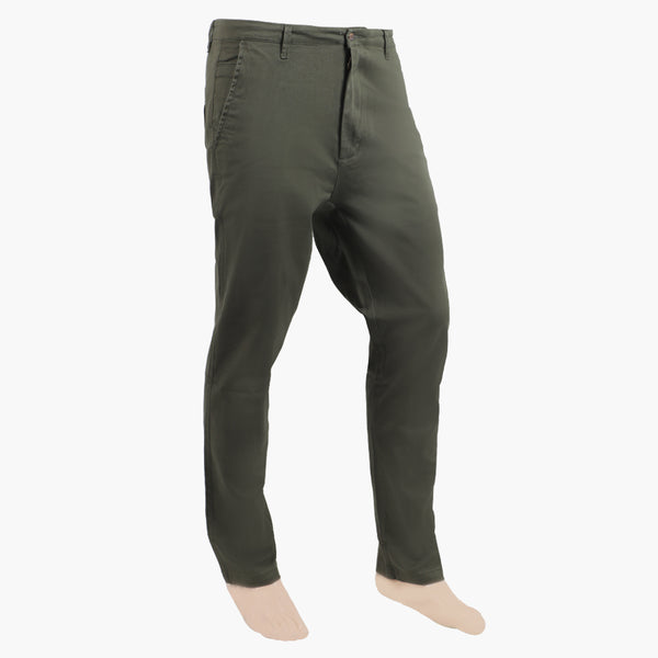 Eminent Men's Cotton Chinos Pant - Olive Green, Men's Casual Pants & Jeans, Eminent, Chase Value