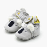Valuables Infants Fancy Booties - Grey, Newborn Caps, Shoes & Socks, Chase value, Chase Value