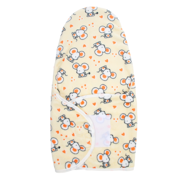 Valuable Fur Swaddle - Yellow