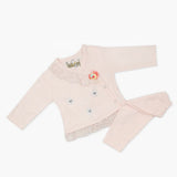 Newborn Girls Full Sleeves Suit - Pink, Newborn Girls Winterwear, Chase Value, Chase Value