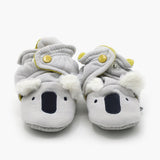 Valuables Infants Fancy Booties - Grey, Newborn Caps, Shoes & Socks, Chase value, Chase Value