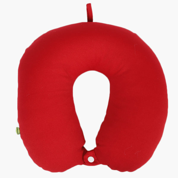 Soft fiber Neck Pillow - Maroon, Cushions & Pillows, Chase Value, Chase Value