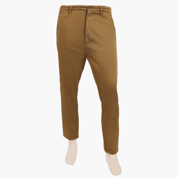 Eminent Men's Cotton Chinos Pant - Tobacco Brown