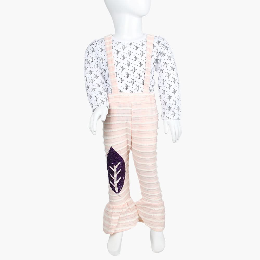 Girls Full Sleeves Suit - Peach, Girls Suits, Chase Value, Chase Value