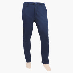 Eminent Men's Cotton Chinos Pant - Navy Blue