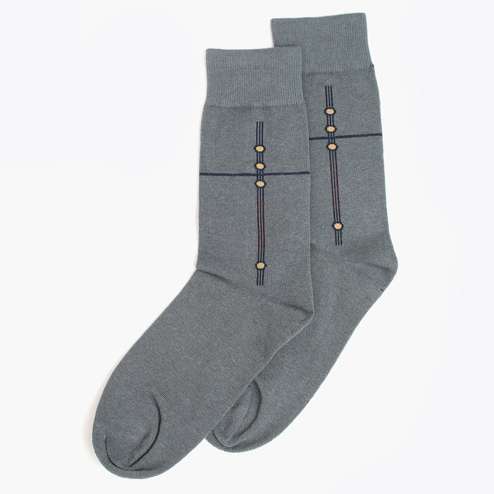 Eminent Men's Lycra Socks - Grey, Men's Socks, Eminent, Chase Value