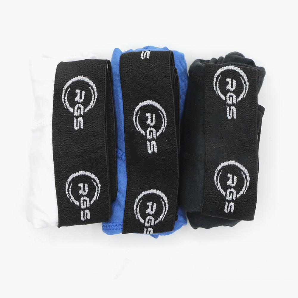 Men's 3 Pack Long Boxer RGS - Multi, Men's Underwear, RGS, Chase Value